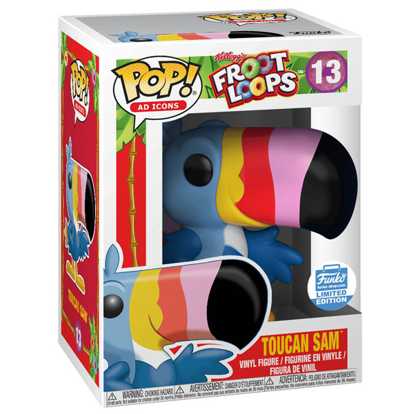 Funko POP #13 Ad Icons Froot Loops Toucan Sam Exclusive Figure